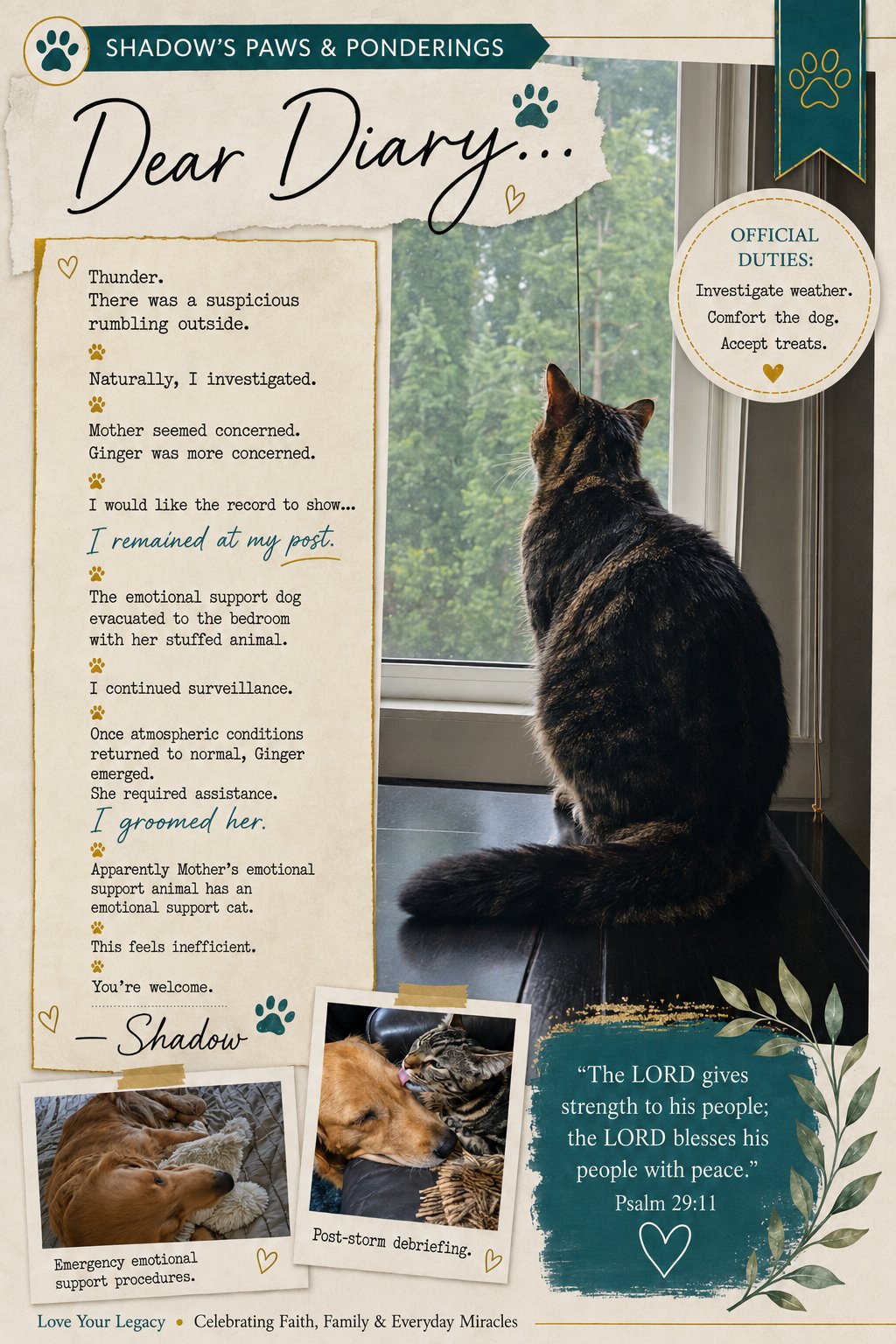 Shadow's diary of the thunderstorm