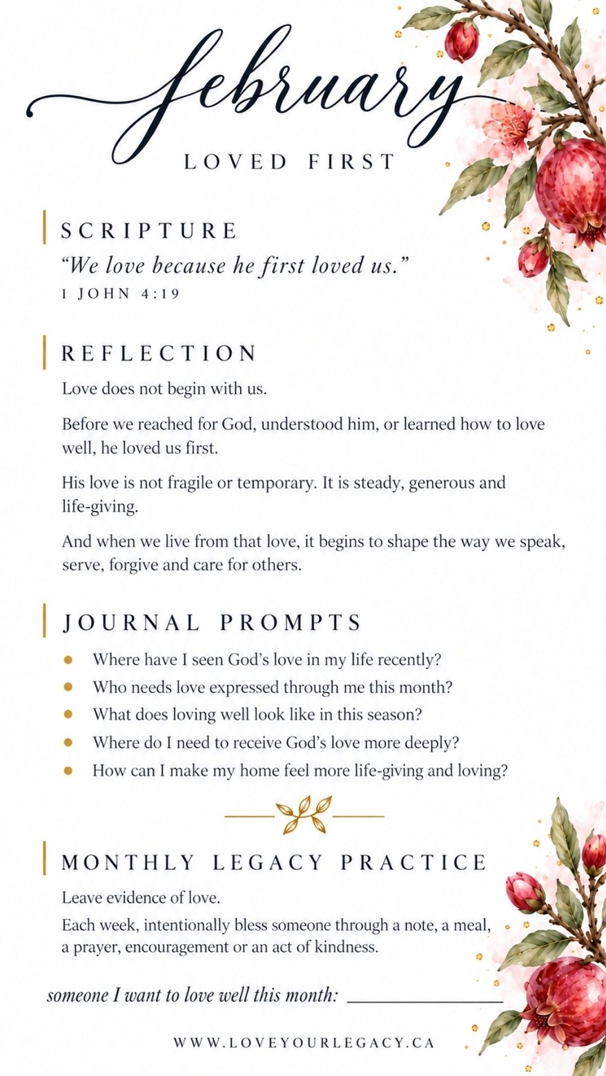 Loved First reflection tip-in preview