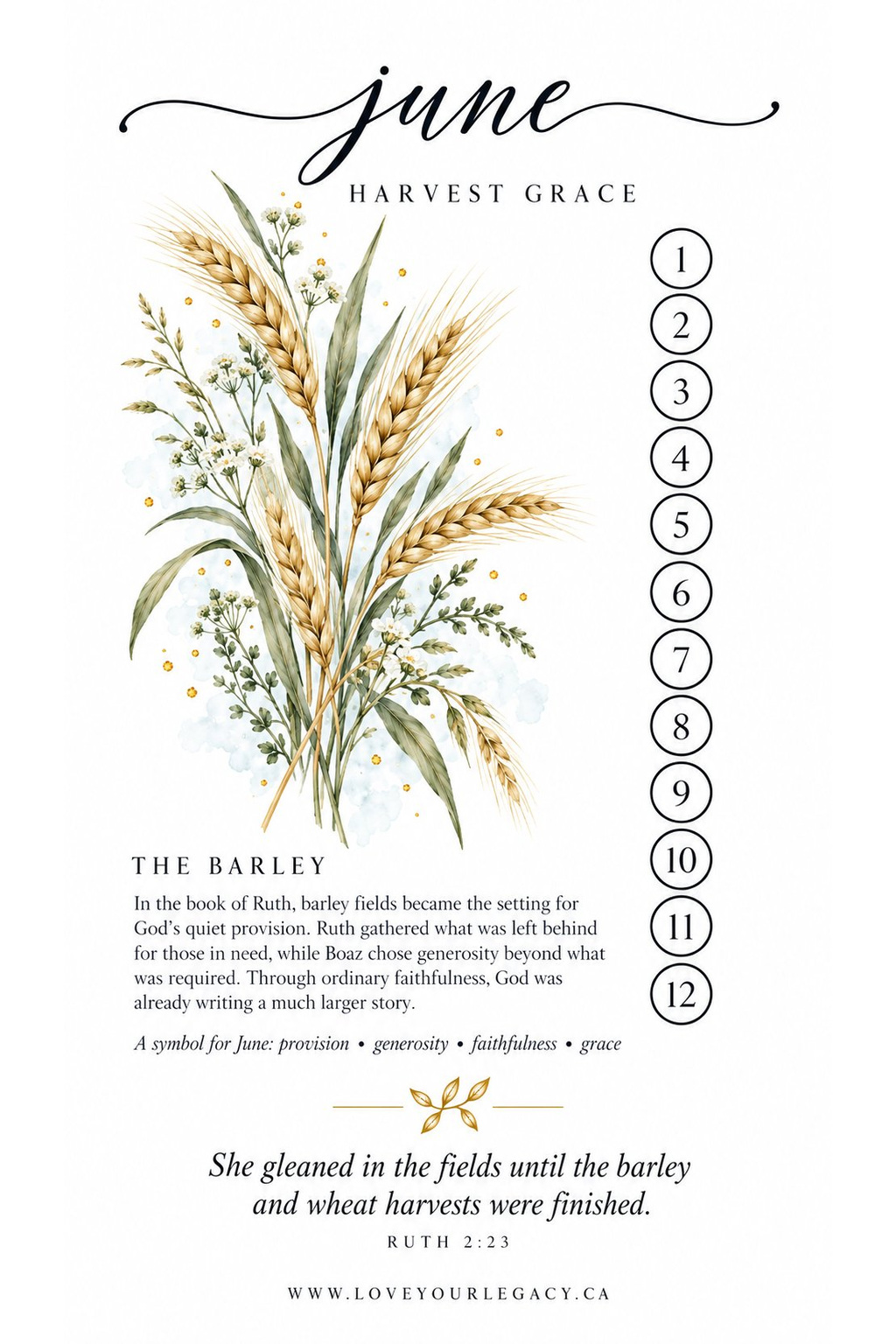 Harvest Grace tracker tip-in preview