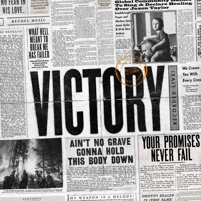 Album cover for Victory by Bethel Music